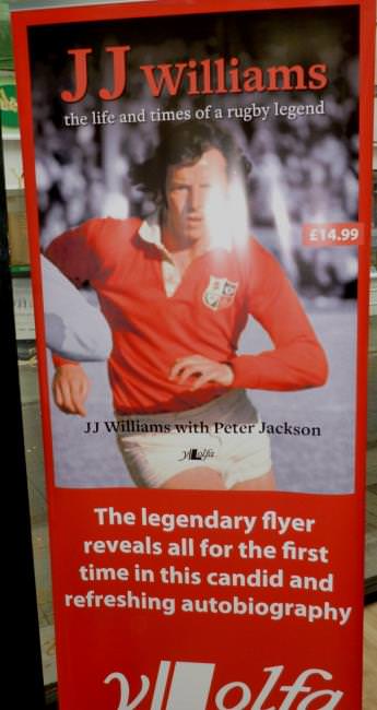 Welsh rugby legend ‘JJ’ visits Haverfordwest