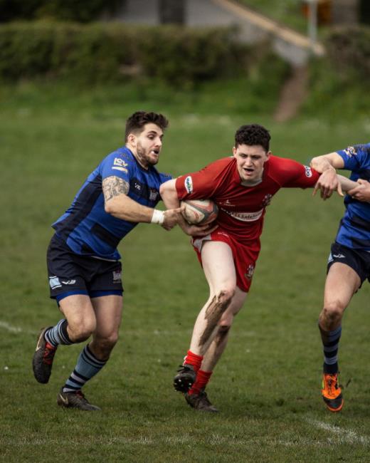 Tom Harding-Jones on a typical burst