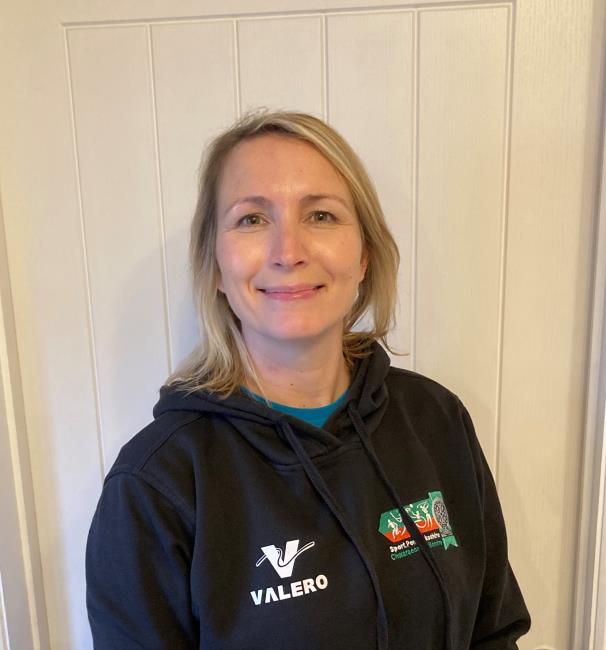 Jo Williams part of the  Sport Pembrokeshire development team