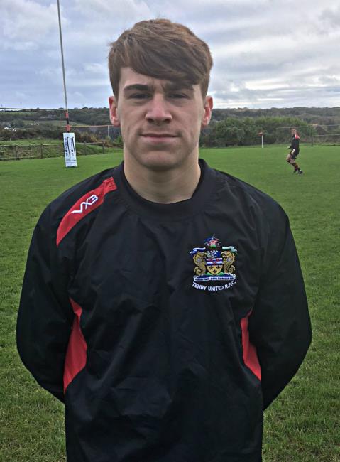 Joe Owen - scored in previous match for Tenby