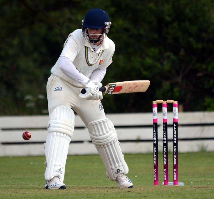 Joseph Kiff - top scored again for Llangwm