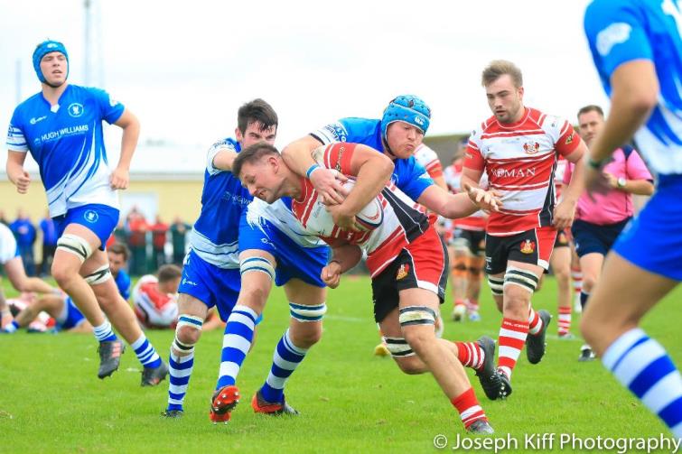 Dewi Williams on the drive for Mariners