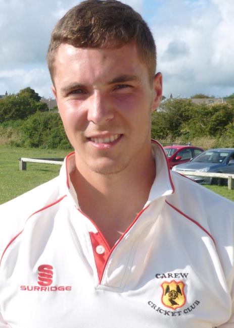 Joel Read - miserly bowling for The Rooks