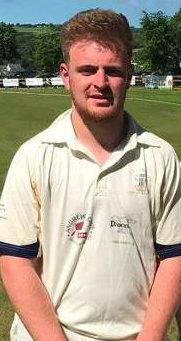 John Curran - terrific unbeaten  ton for Llechryd