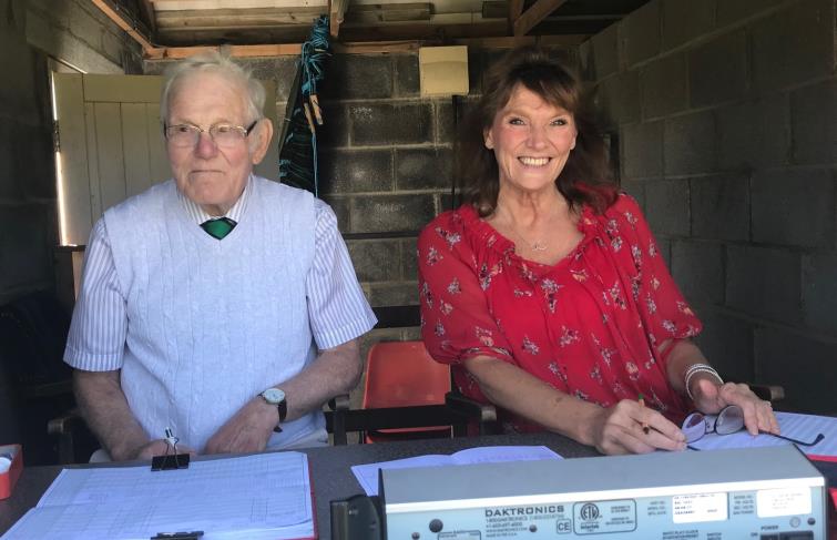 John Laugharne and Julie Davies