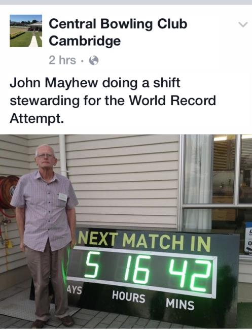 John’s still going strong in Waikato, New Zealand!