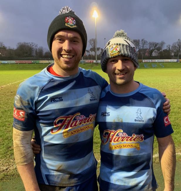 Jon Rogers and Lewys Gibby - Key half backs