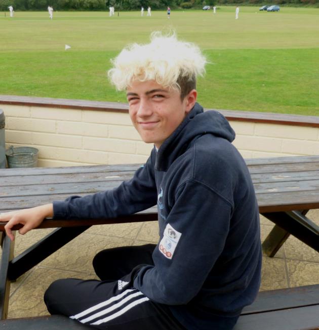 Jonathan White relaxes