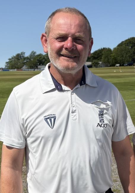 Jonathan Willington before the start of the Bowl Final