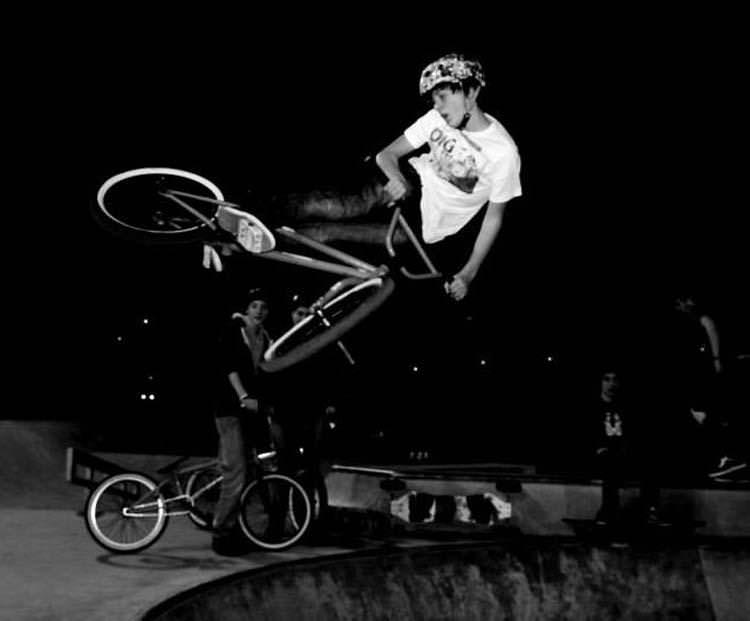Josh is brilliant on his BMX bike