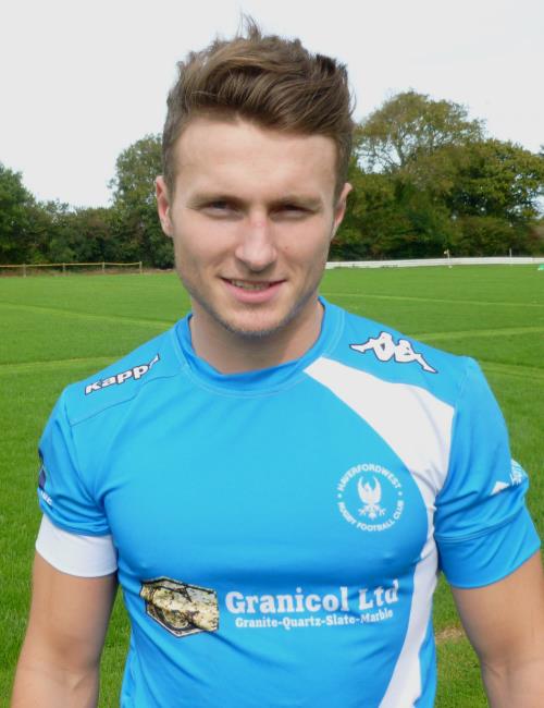 Josh Atherton claimed a cracking hat-trick of tries for Haverfordwest
