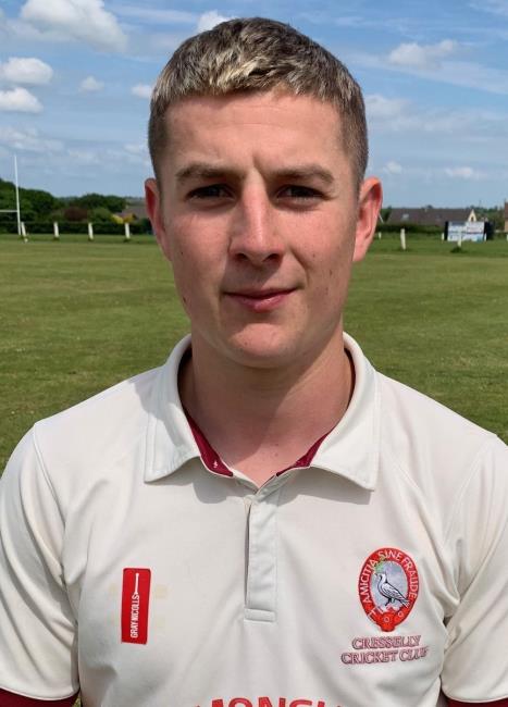 Josh Lewis - 75 not out in vain for Cresselly