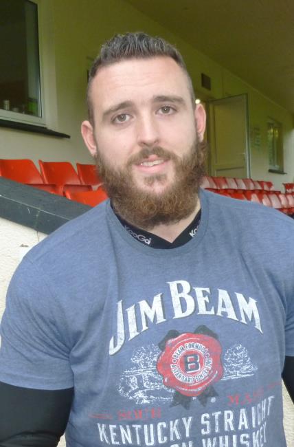 Josh White - helped Pem Dock Quins to a bonus point with a cracking try