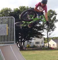 Josh is brilliant on his BMX bike