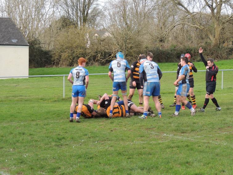 Jac Delaney scores for Fishguard