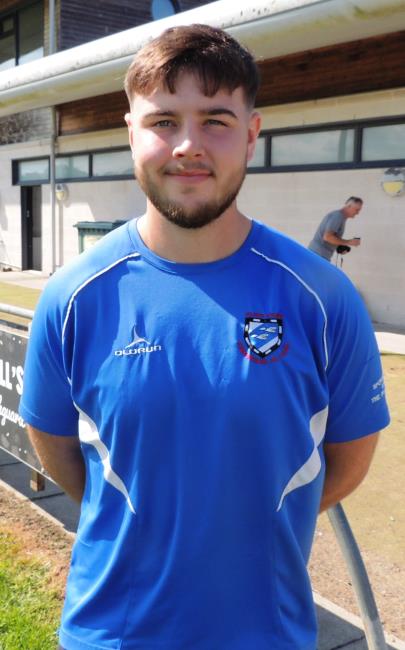 Jac Delaney - vital try for Fishguard