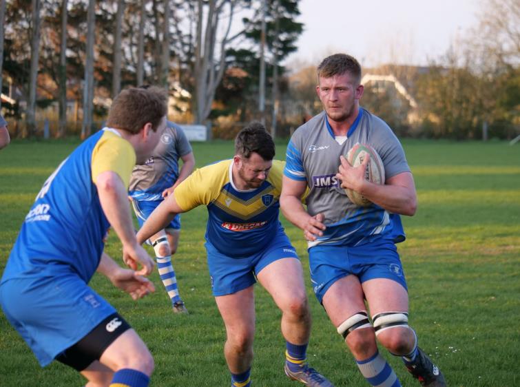 Jack Clancy seeks a gap
