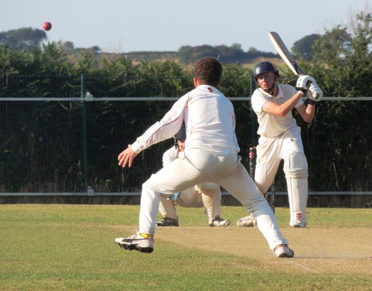 Jack Davies hits Ceri Brace for four runs