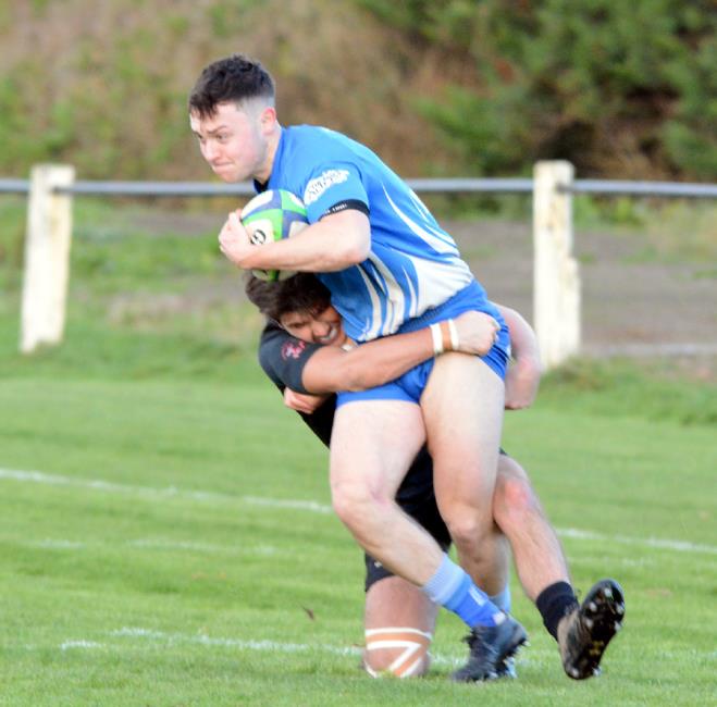 Jack Evans - two tries for Haverfordwest winger