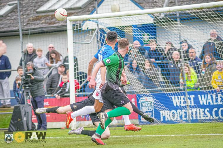 Jack Leahy scores superb equaliser for Haverfordwest County