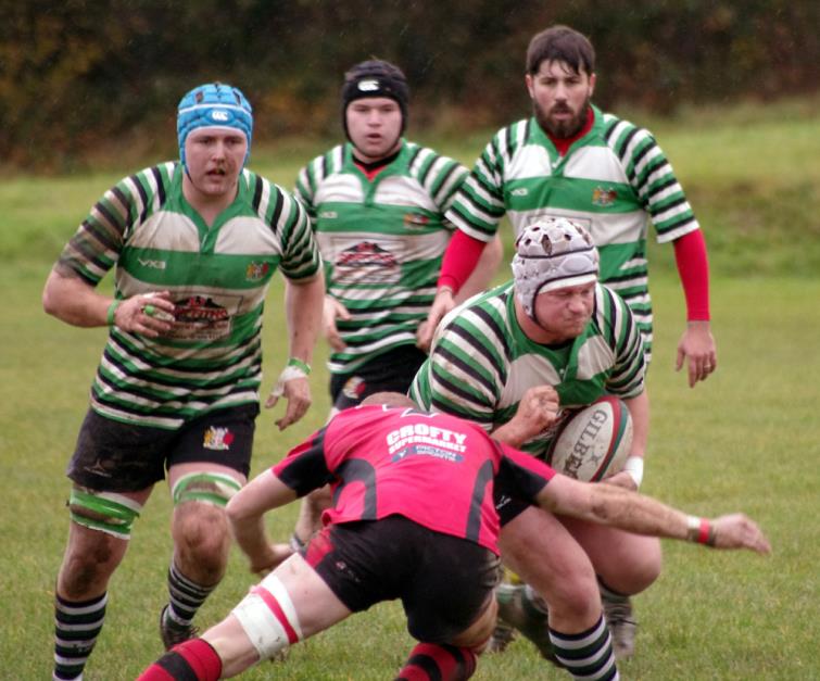 Jack Mason powers forward for Whitland