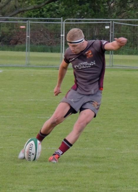Jake Jenkins - kicked really well for Crymych