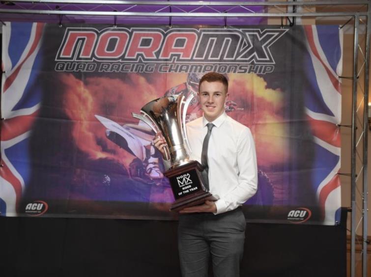 James Bevan with the silverware