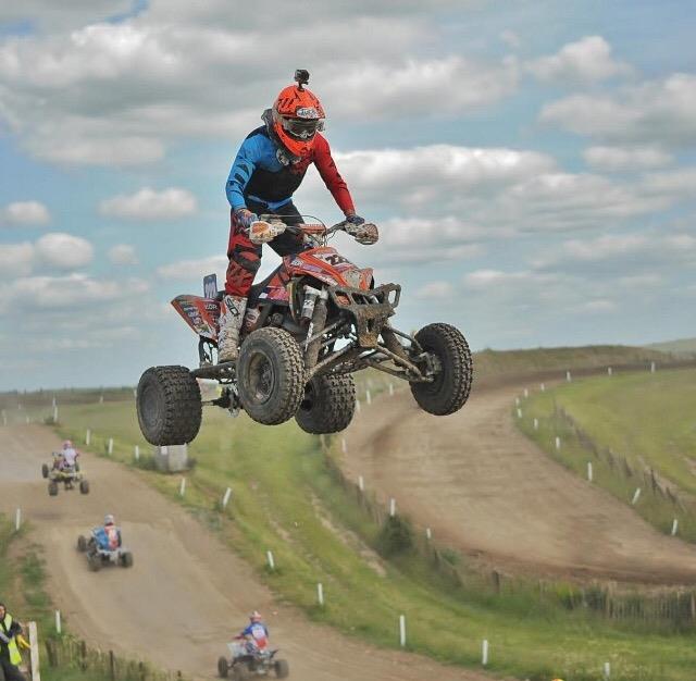 James is riding high in quad Bike racing!