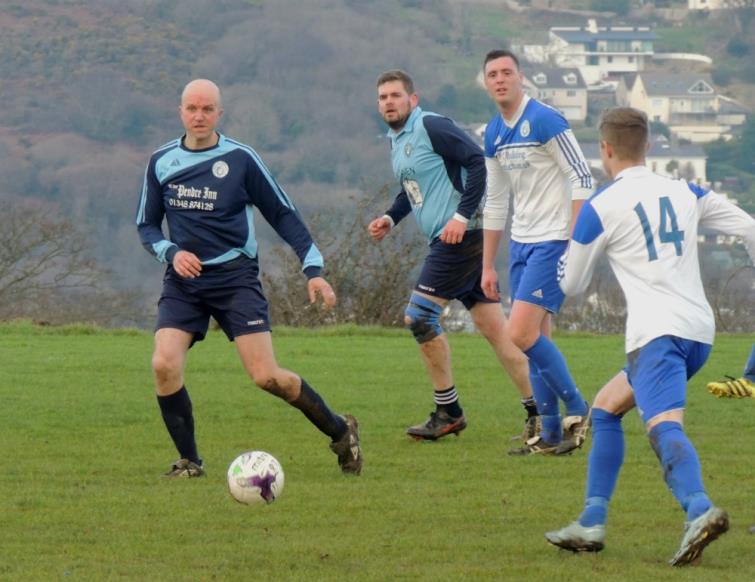 James Dean runs the midfield 