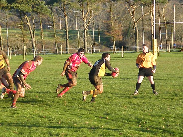 James Dixon break - Dai Sweeny