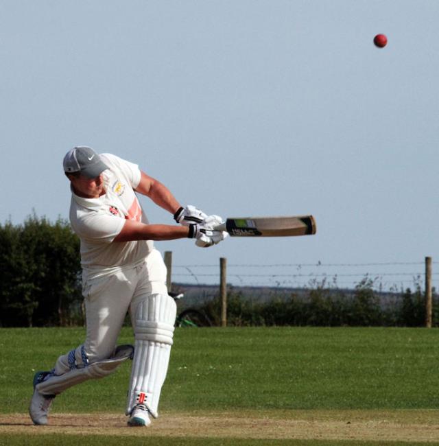 James Phillips top scored for  Lawrenny against Cresselly