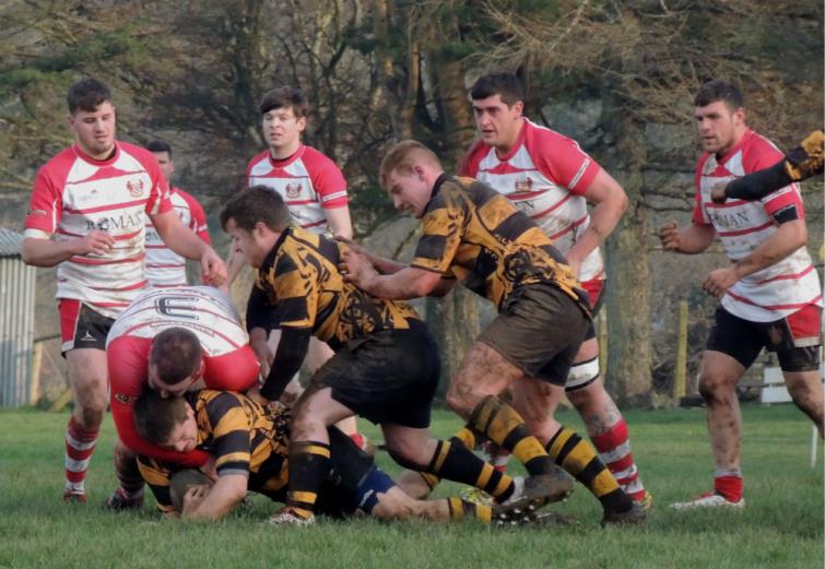 James drives through for The Wasps
