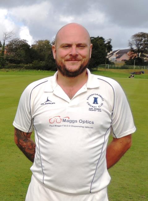 Jason Phillips scored a cracking century for Haverfordwest 4ths