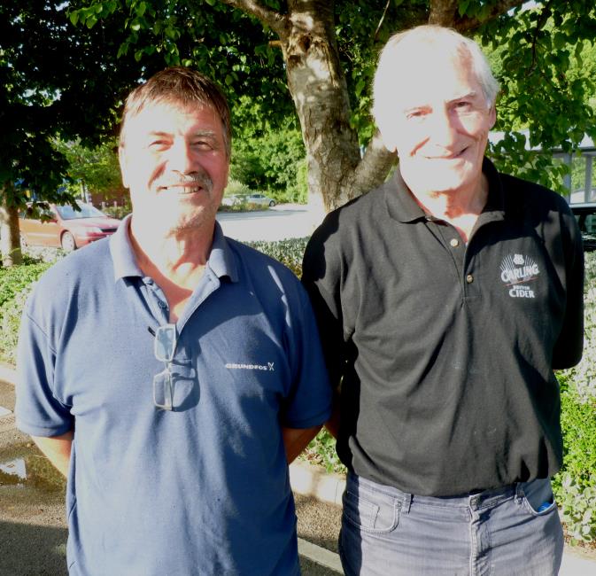 Jeff Button and Howard Webber