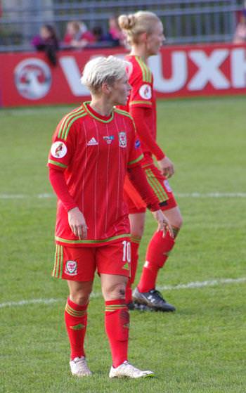 Superb Ward hat trick seals first win for Wales Women in European campaign