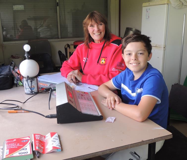 Julie Davies and George Twigg