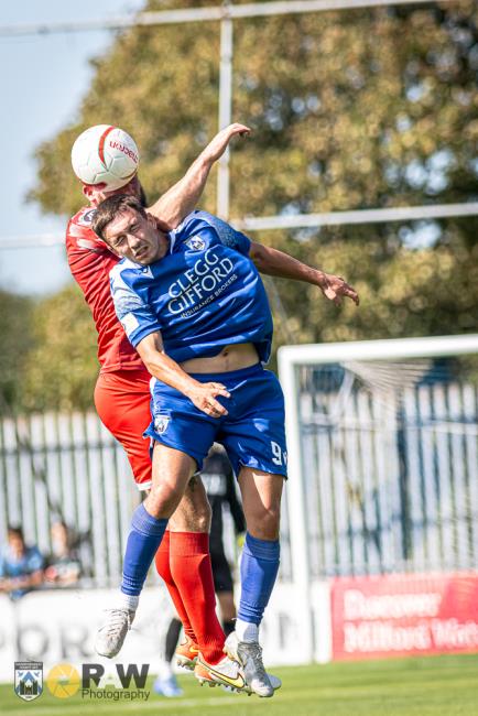 Ben Fawcett competes in aerial stakes