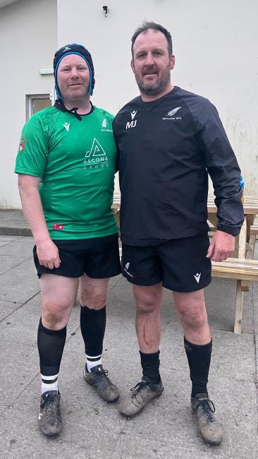 Old heads - Andrew Slark and Mark James