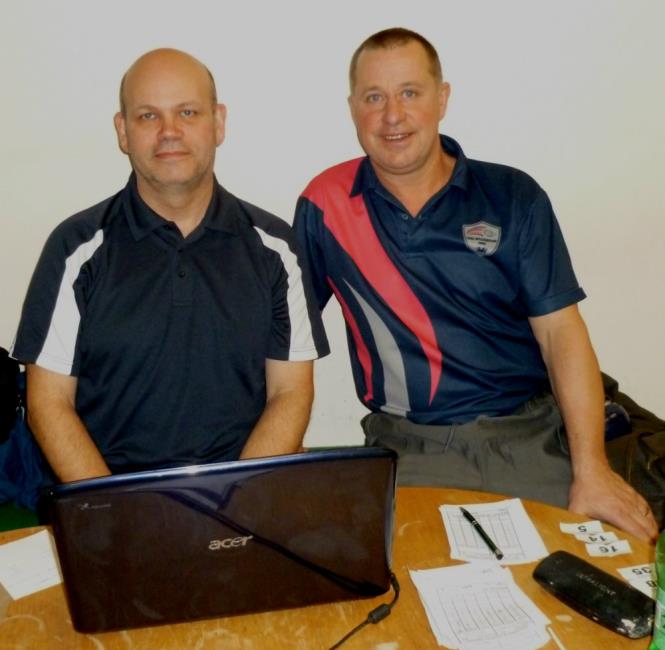 Organisers Chris Gilley and Mark Taylor