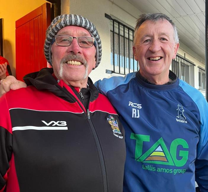 Ossie Boswell and Richard Stag Jones
