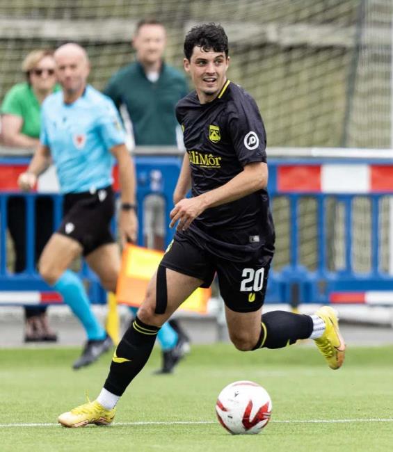 Owain Jones scored the opener with a well taken header for Haverfordwest County