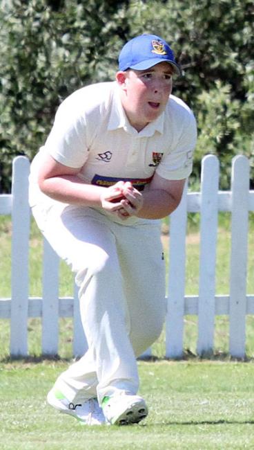 Owen Hughes - great catch by Dock teenager. Picture - Susan McKehon