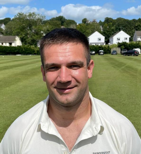 Simon Stanford - more runs for Saundersfoot Seconds