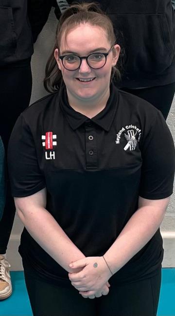 Lowis Hughes - 2 wickets for Pembs Ladies
