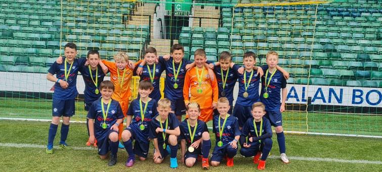 Pembrokeshire boys looking good with their medals