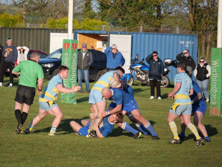 Laugharne on the attack (William John)