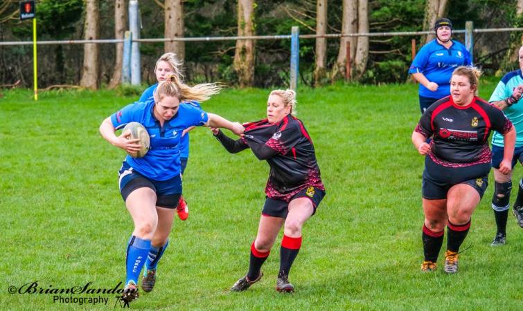 Jana Neumann scores for Haverfordwest