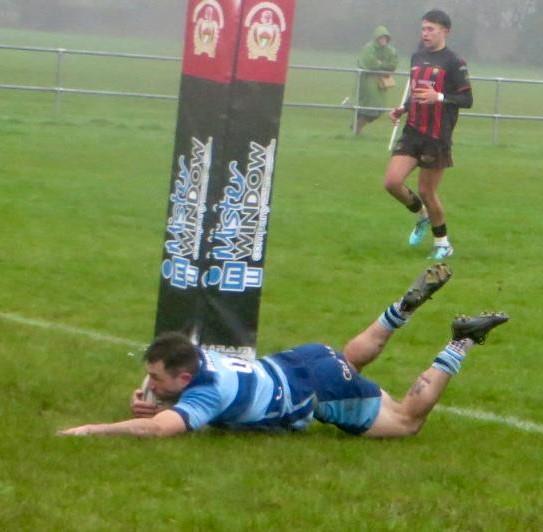 Lewys Gibby scores again (Pic - Steve Thomas)
