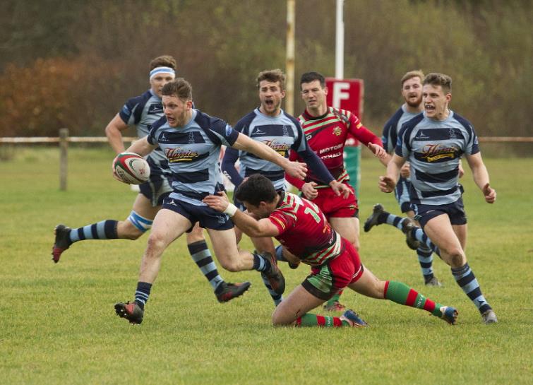 Liam Hutchings breaks