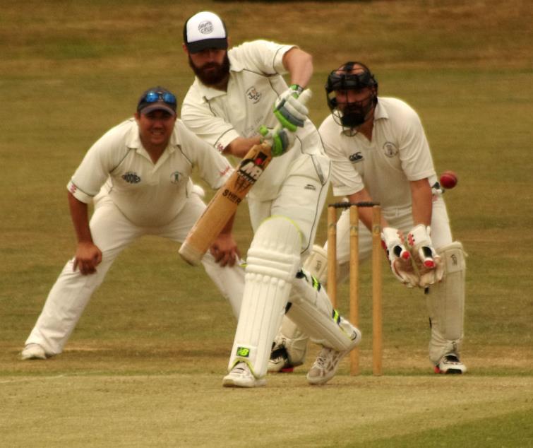 Liam James in action for Johnston on the Racecourse